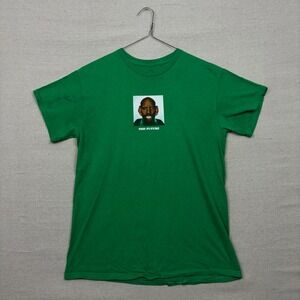Rare Odd Future Golf Wang‎ OFWGKTA Graphic T Shirt Green Face Puff Print Mens M